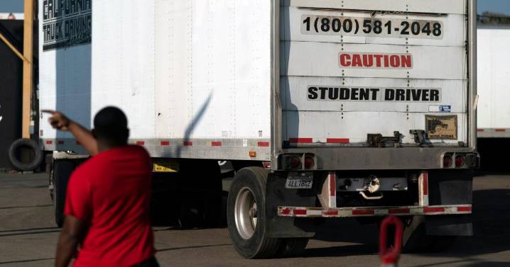 Crackdown on trucking schools shouldn't disrupt industry. But scrutiny on immigrant drivers might