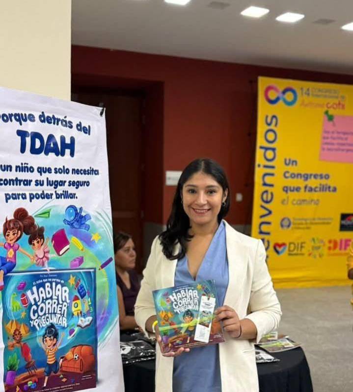 Psicóloga de Saltillo publica un libro para que niños y adultos conozcan lo que es el TDAH