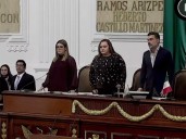 Guardan minuto de silencio en Congreso CDMX por fallecimiento de madre de Clara Brugada