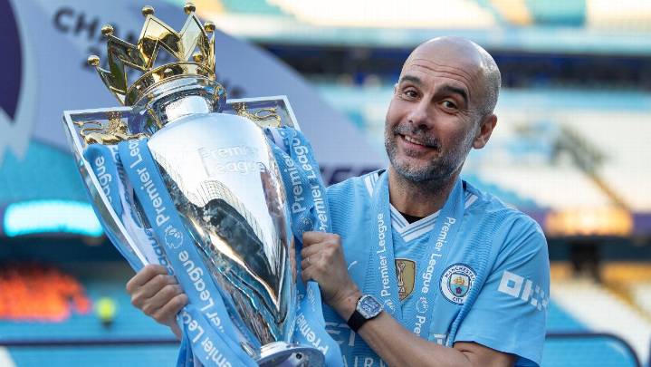 Pep Guardiola y su agradable resultado con el Manchester City