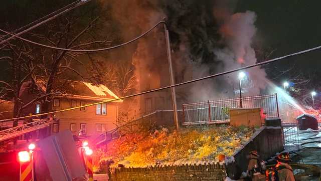 CFD responds to massive fire at vacant East Price Hill home