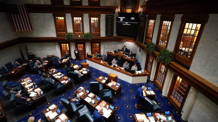 Indiana Senate committee advance redistricting legislation backed by Trump toward final floor vote