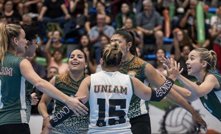 Vóley: la UNLaM se metió en la semifinales de la Copa Osmita