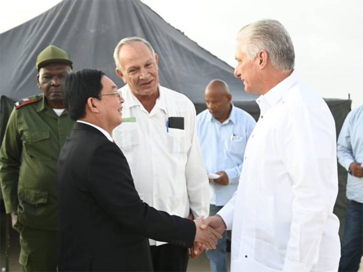 Recibió Díaz -Canel a viceprimer ministro de Vietnam