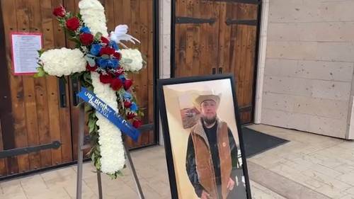 Hundreds gather to honor fallen Parlier police officer