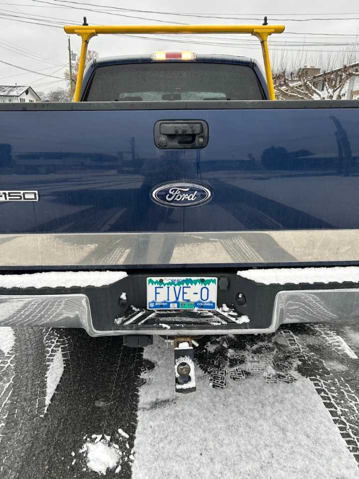 ICBC to recall Kamloops man's 'FIVE-0' licence plate due to police reference