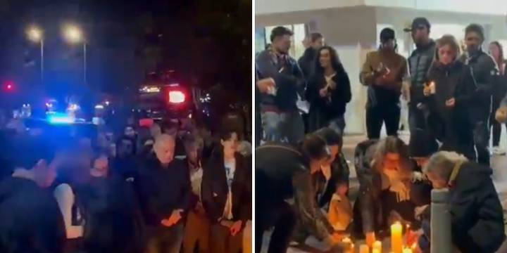 Así se vivió la velatón por Jean Claude Bossard en el norte de Bogotá: familia exigió justicia