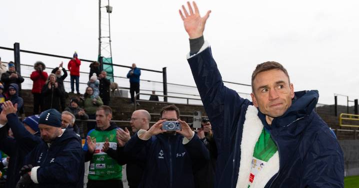 Kevin Sinfield smashes £1 million mark as Prince William calls him 'incredible'