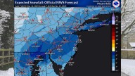 Snow forecast increases, now up to 4 inches for weekend storm. Latest N.J. maps.