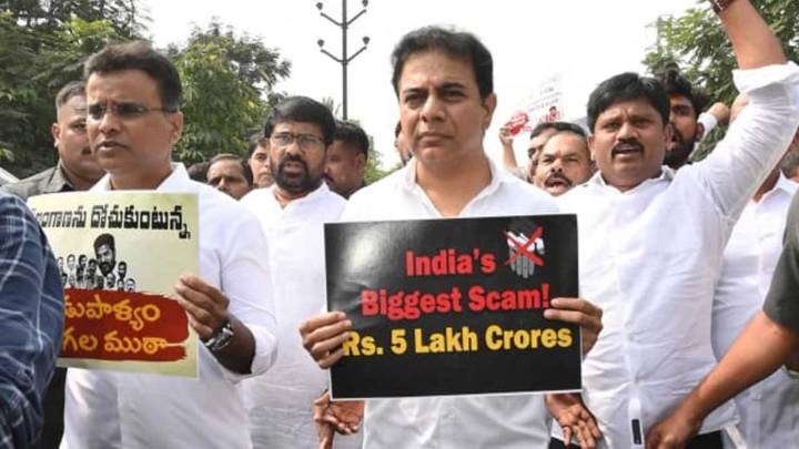 KTR Slams Telangana govt over misuse of industrial lands