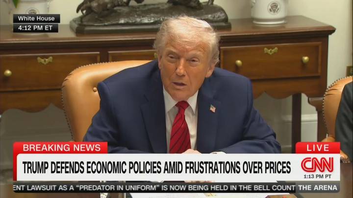 Trump Rips CNN For Asking About Hegseth: ‘You Know You Work For the Democrats’