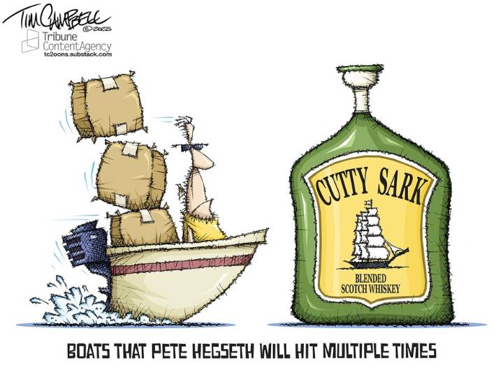 Cartoon: Pete's boats