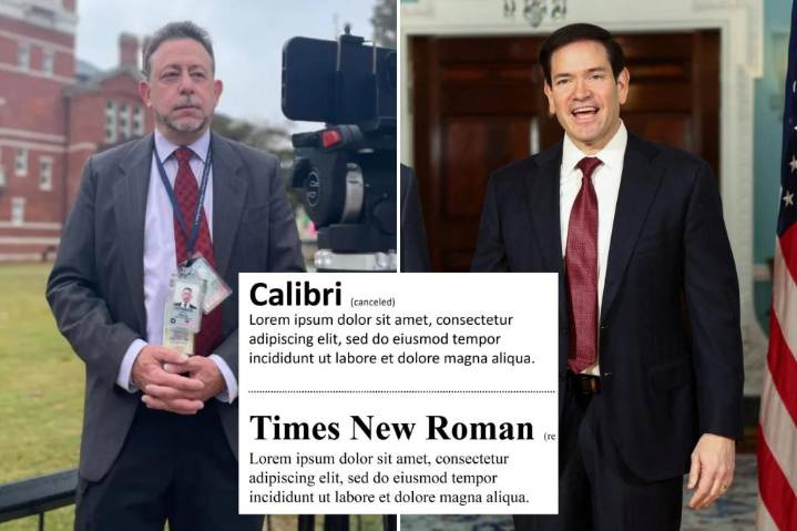 Marco Rubio State Department font change order compared to Nazis by journalist Steve Herman