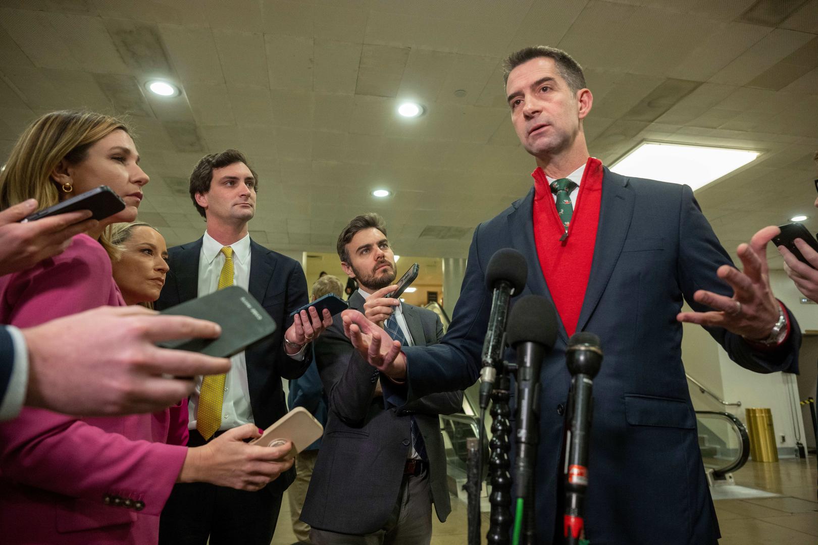 Senators react after Admiral Bradley's boat strike briefing on Capitol Hill