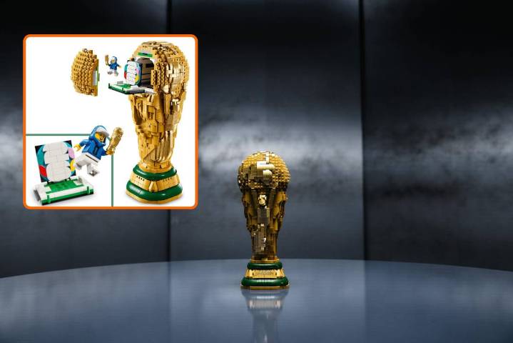 FIFA y LEGO lanzan réplica oficial del trofeo de la Copa del Mundo... ¿ya se puede comprar?