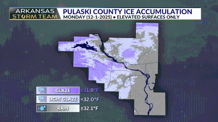 AST Blog: The Razor-Thin Freeze Line That Split Pulaski County Last Night