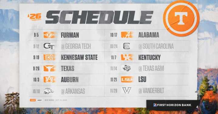 Vols have no shortage of challenges with first nine