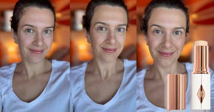 'My £26 go-to Charlotte Tilbury stick gives an unreal glow and makes me look younger'