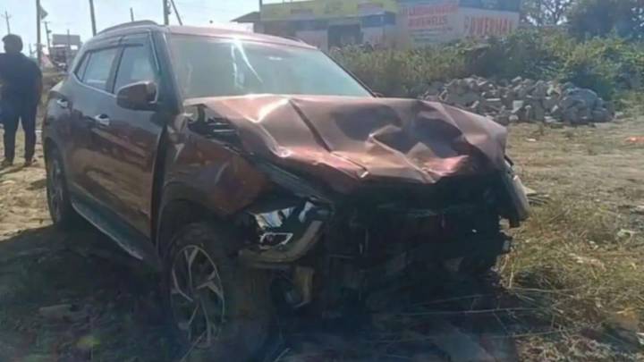 Man died in an accident at Patancheru in Hyderabad