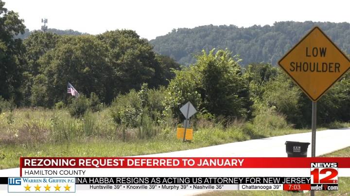 Rezoning Request Deferred to January