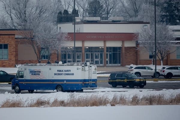 Stewartville schools closed Friday after early-morning shooting in school parking lot