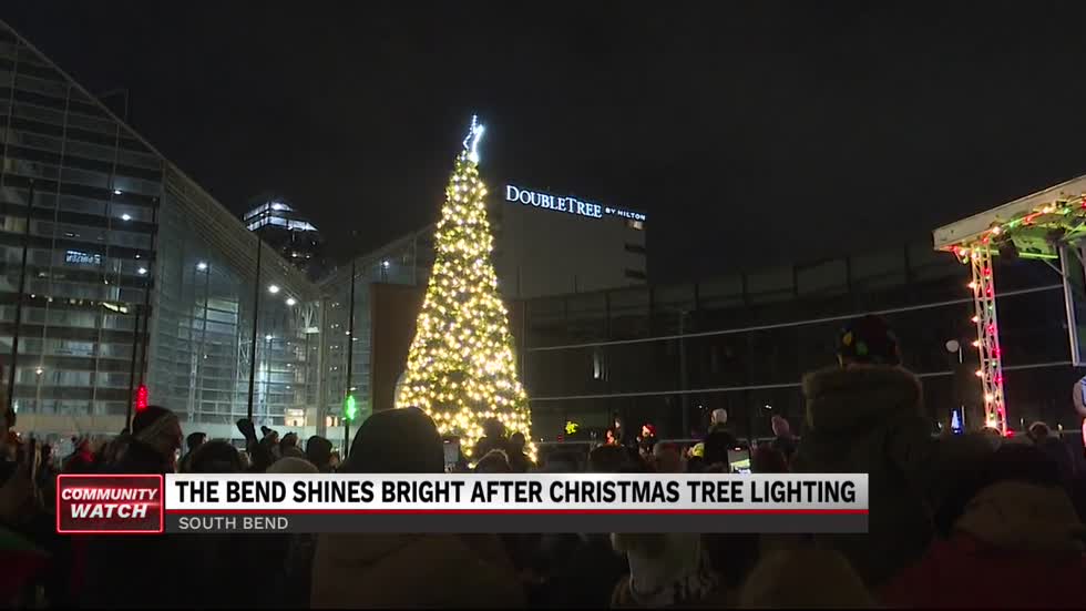 Holiday cheer in Downtown South Bend