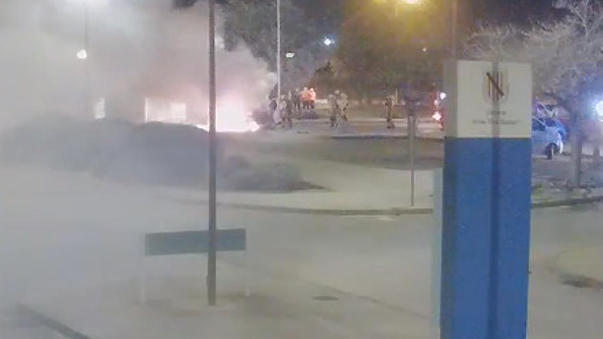 Piden cárcel por quemar adrede su coche en Palma para cobrar del seguro