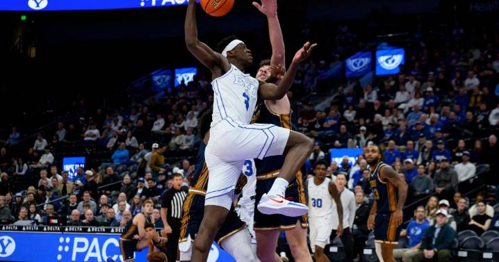 AJ Dybantsa and Keba Keita each score 22 points to lead No. 9 BYU past California Baptist 91