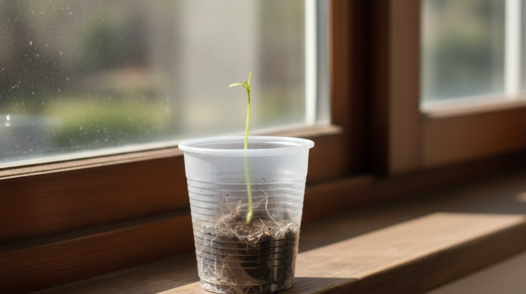 La planta que armoniza el ambiente y puede crecer en un simple vaso de plástico