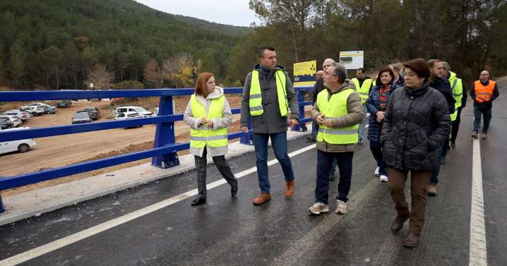 La Diputación de Valencia reabre tres puentes en Yátova y culmina la reconstrucción de las infraestructuras dañadas por la dana