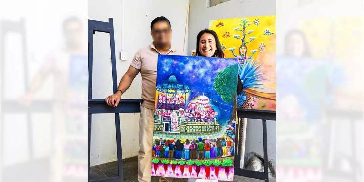 Noche de Rábanos 2025: Artista del Penal de Etla diseña la imagen oficial