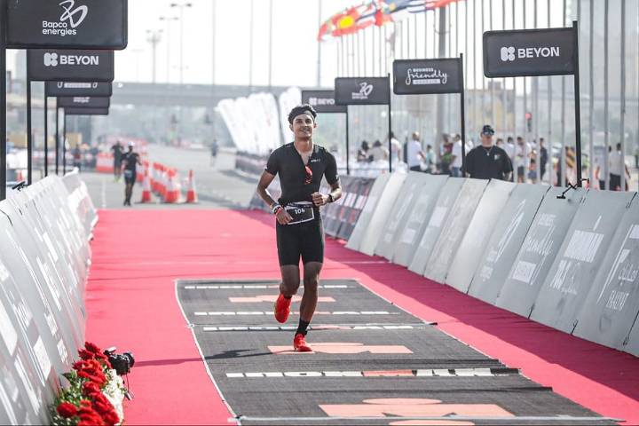 Assam CM’s Son Clinches Ironman 70.3 in Bahrain