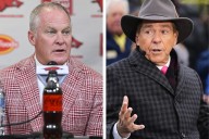 Arkansas athletic director Yurachek responds to Saban’s criticism with humor