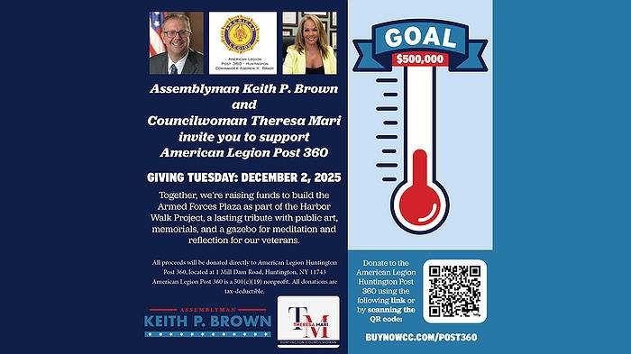 This Giving Tuesday - Councilwoman Theresa Mari and Assemblyman Keith Brown Call on Community to Support Veterans
