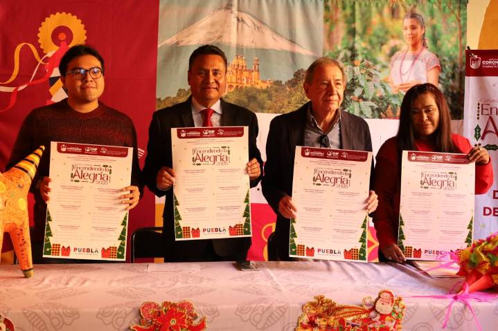 Presenta Armando Aguirre el programa “Encendiendo la Alegría 2025”