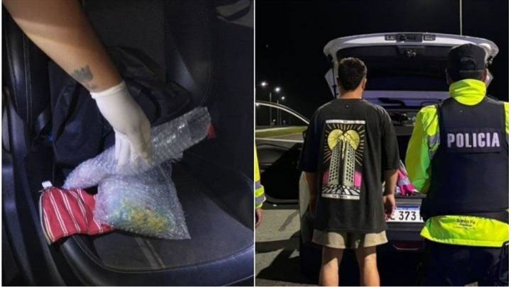 Quedó preso un dealer que transportaba más de 600 pastillas de éxtasis y drogas de diseño valuadas en $50 millones