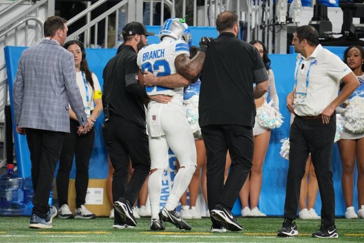 Lions safety Brian Branch out for season