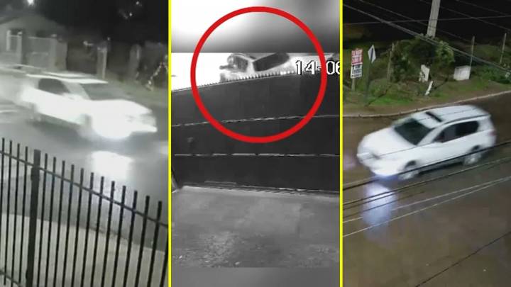 ¿Quién manejaba?: Estos son los últimos videos del auto de la concejala de Villa Alegre el día de su desaparición