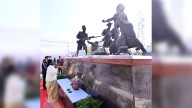 President Murmu Pays Floral Tributes on 86th Nupi Lal Day in Imphal