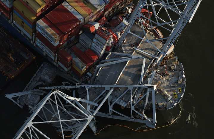 A misplaced wire label on a container ship and other mishaps likely caused the Baltimore bridge collapse, NTSB says
