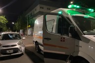 Chocó con una ambulancia en pleno centro santarroseño