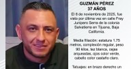 Se busca Jaime Humberto Guzmán Pérez de 37 años de edad