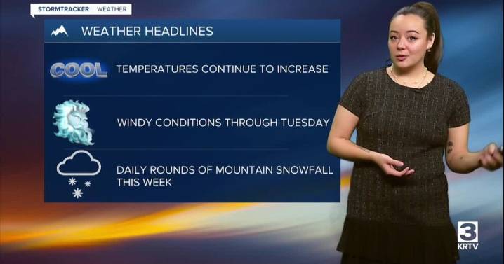 High winds and higher temperatures