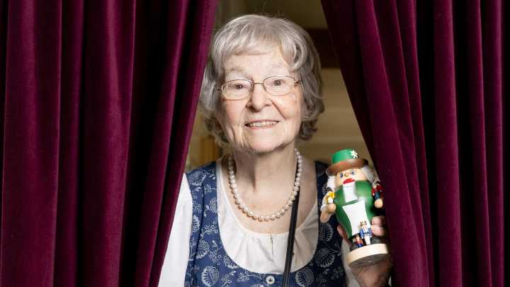 Meet the 101-year-old who runs the largest nutcracker museum in the U.S. : NPR