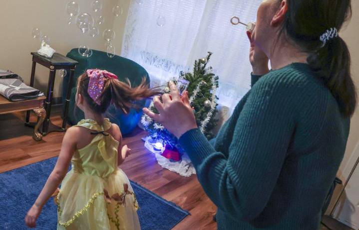 She fled the war in Ukraine, then made a home here