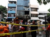 At least 22 killed as fire engulfs seven-storey office block in Jakarta