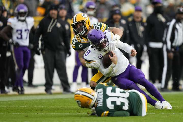 J.J. McCarthy still learning how to stay on the field for Vikings
