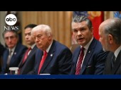 Secretary Hegseth speaks at President Trump's Cabinet Meeting