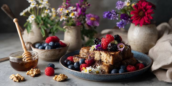 Cómo preparar pan francés de panqué de plátano, una postre casero dulce y gourmet