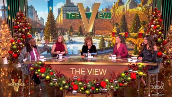 'The View' Unveils Festive Christmas
